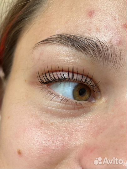 Ламинирование ресниц/бровей