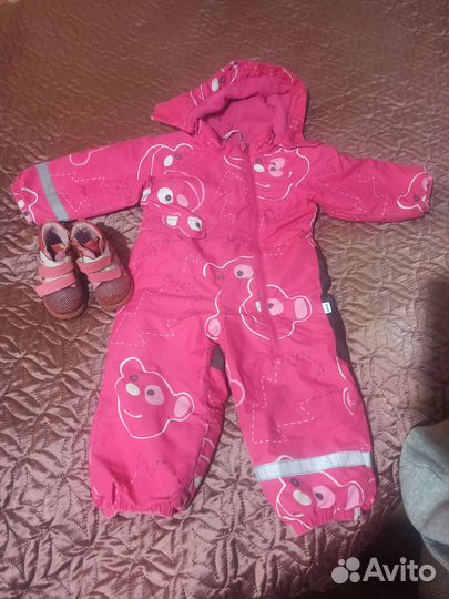 Детский демисезонный комбинезон 86-92