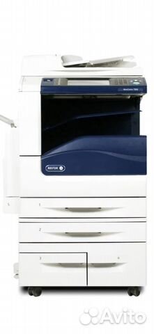 Мфу Xerox wc 7855 с пробегом 50к и новой расходкой