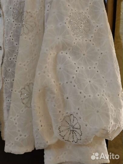 Блузка женская 46 48 белая