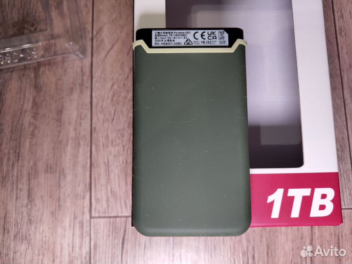 Быстрый внешний SSD Trancend ESD380C (1TB)