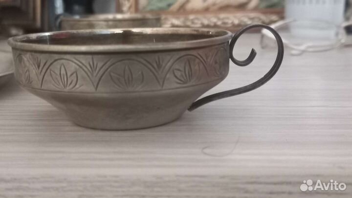 Кофейный сервиз мельхиор винтаж