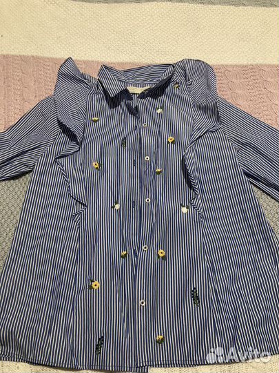 Рубашка Zara для девочки 164