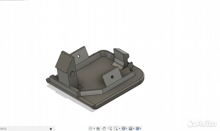 Накладка ниссан тиида для крючка