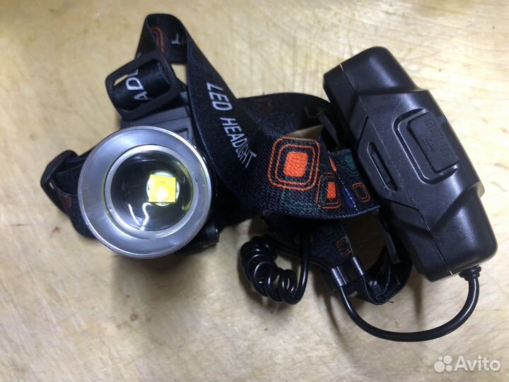 Фонарь налобный