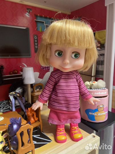 Кукла Маша и медведь