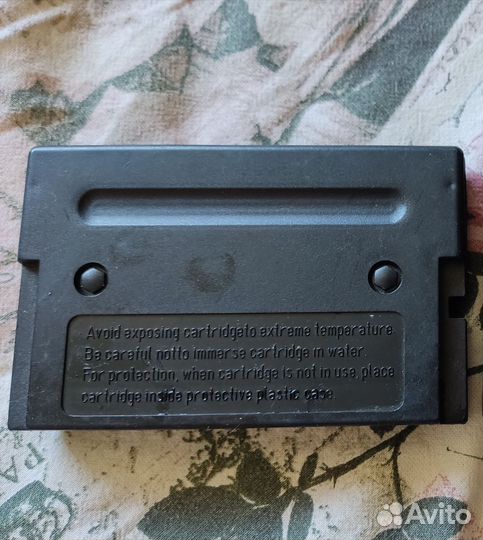 Картридж Sega Сега стародел 90-х