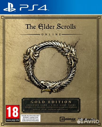 The elder scrolls online gold ps4