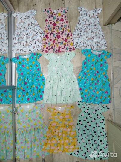 Платье для девочки (1–9 лет)