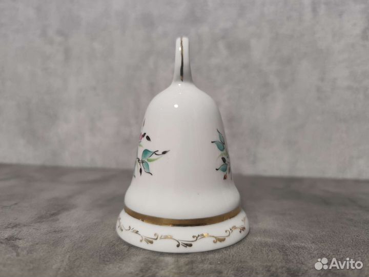 Колокольчик сувенирный. Сысертский фарфор