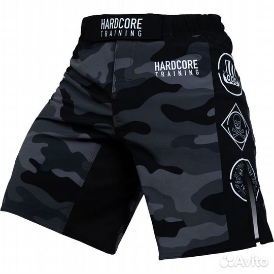 Шорты мма детские Hardcore Training Night Camo 2.0