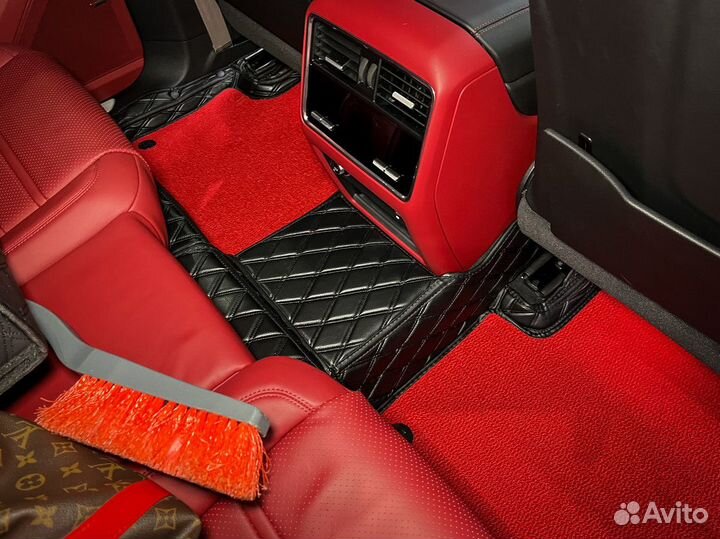 Автоковрики 3д/3d из экокожи