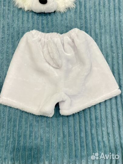 Костюм зайца белый