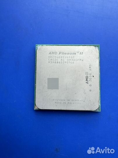 Процессор amd phenom ii x4 940 black edition