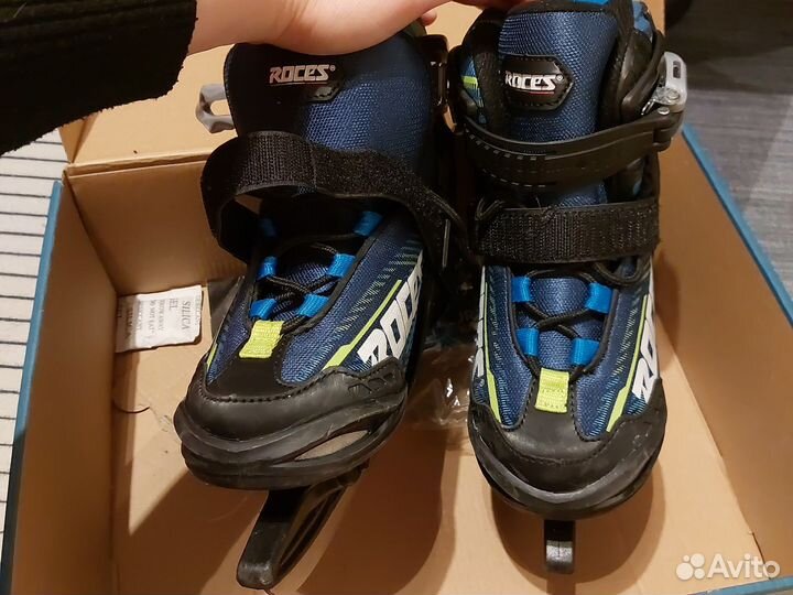 Коньки детские раздвижные