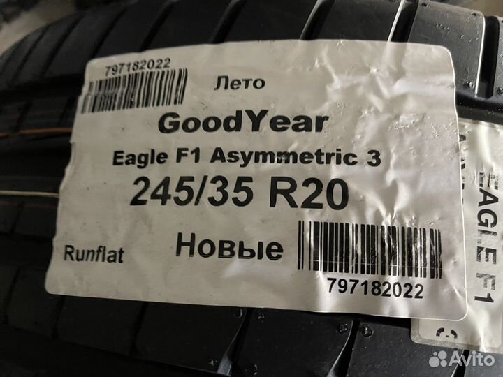 Goodyear Eagle F1 Asymmetric 5 245/35 R20 и 275/30 R20 Y