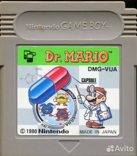 Картридж Nintendo Game Boy - Dr. Mario оригинал 91