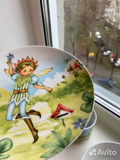 Бронь Тарелка чашка фарфор