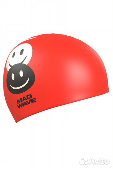 Силиконовая шапочка для плавания MadWave