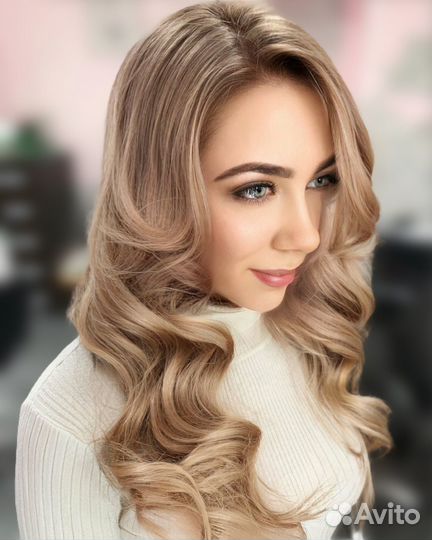 Шатуш, балаяж, эйртач Lebel Япония, Olaplex США