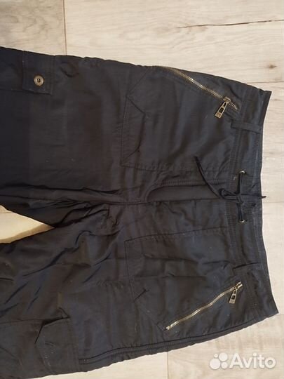 Штаны болоневые на флисе