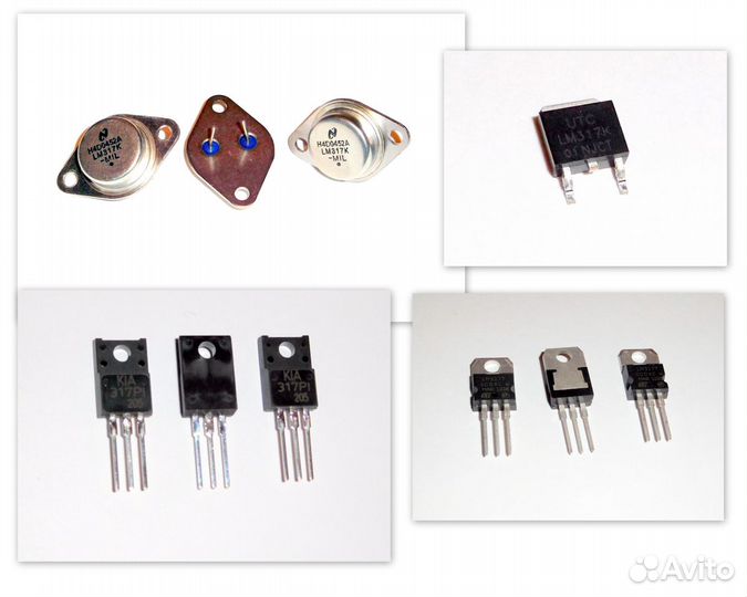 Транзистор LM317K, LM317T