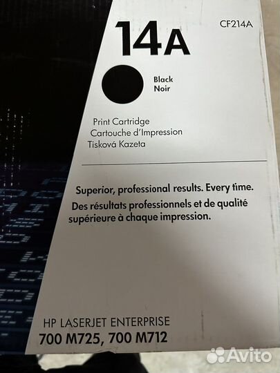 Тонер-картридж HP 14a (black), 10000 стр (CF214A)