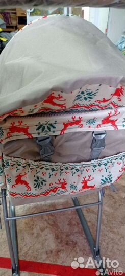 Санки коляска Галактика снежинка новые