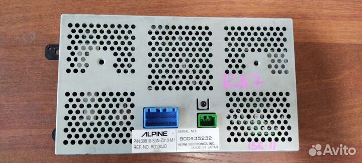 Дисплей управления honda odyssey RA6