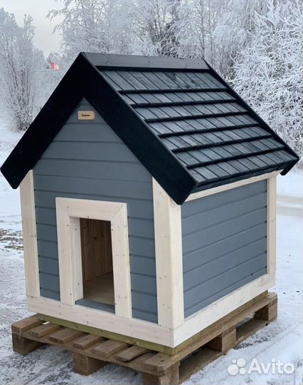 Будка для собаки утепленная