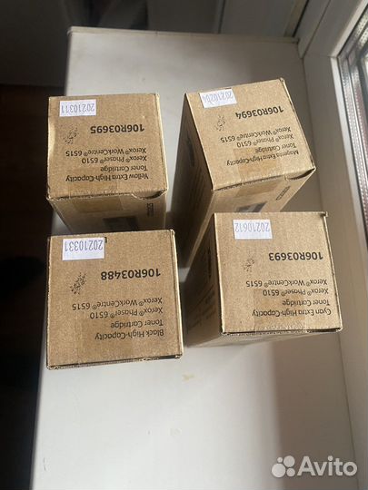 Картриджи xerox 106R03694,106R03695