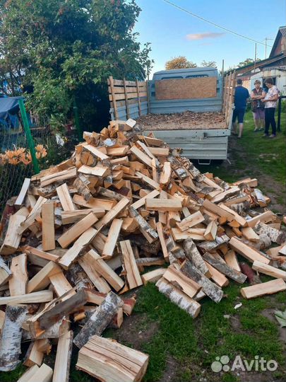 Дрова колотые берёзовые