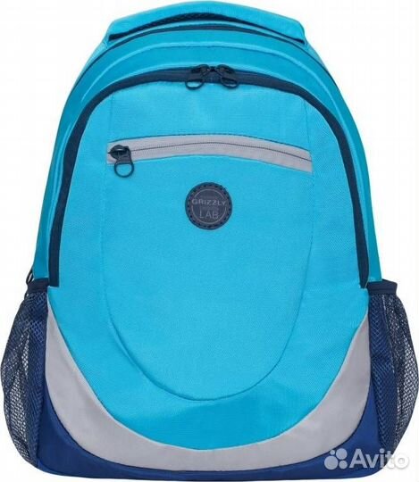 Рюкзак Grizzly RD-953-1 (1 голубой-синий)