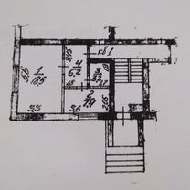 1-к. квартира, 35,3 м², 1/5 эт.