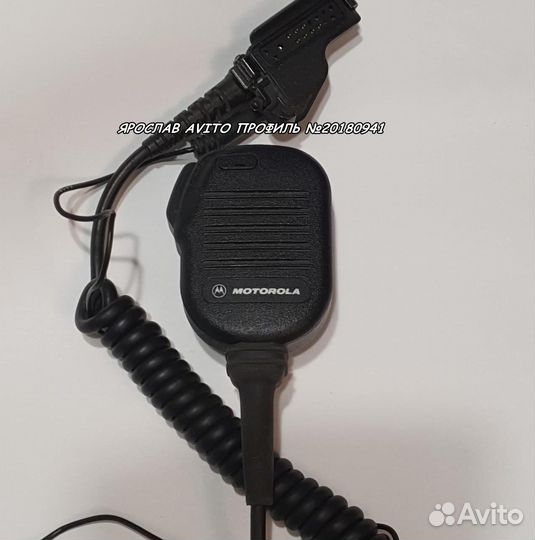 Тангента, динамик-микрофон motorola XTS