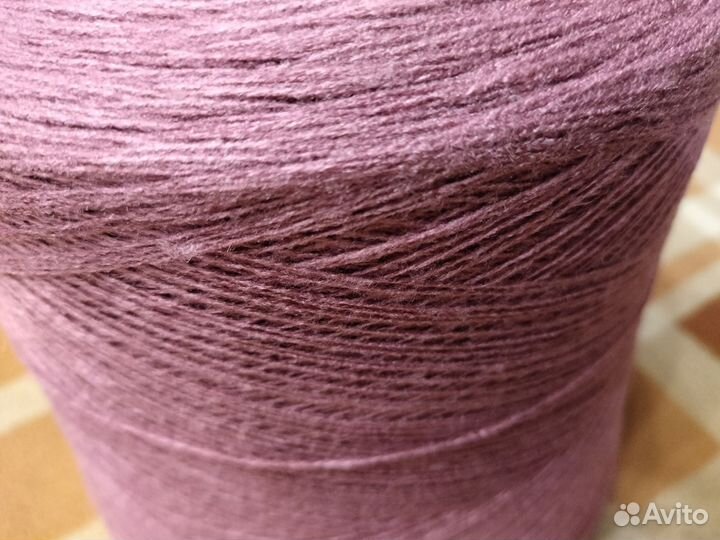 Пряжа акрил в бобинах для вязания