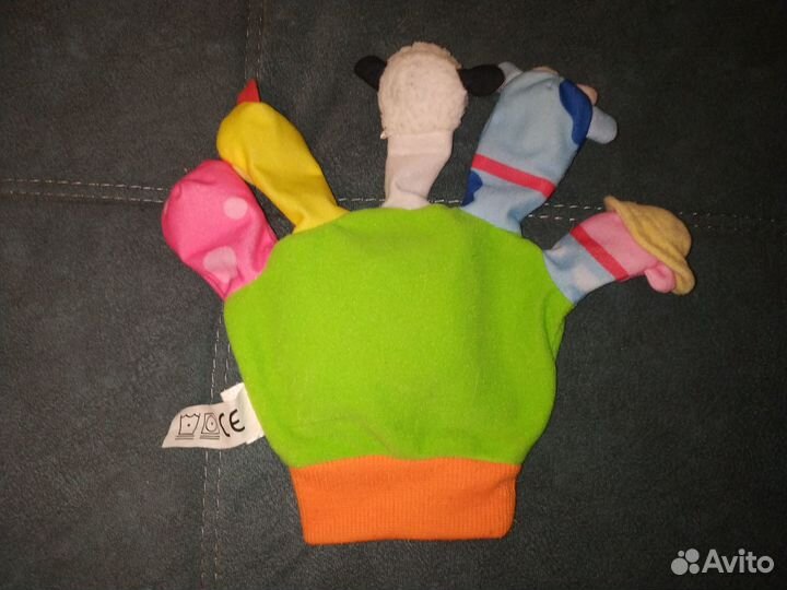 Игрушка на руку: веселая семейка