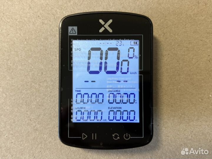 Велокомпьютер Xoss G2+ GPS / strava