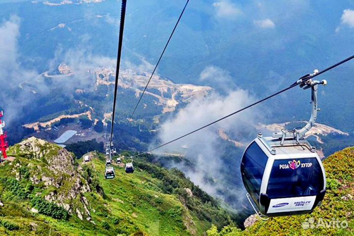 Экскурсия Роза хутор, Красная поляна