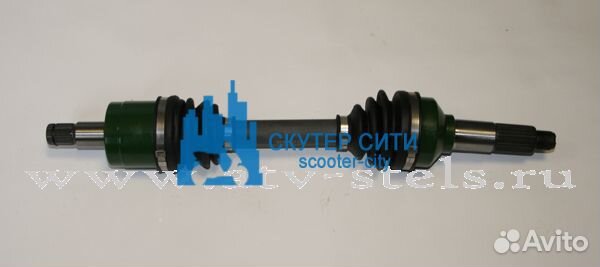 Привод с шрусами передний левый в сборе Stels ATV