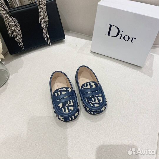 Детские мокасины Dior