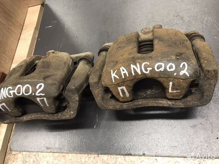 Renault kangoo суппорт тормозной передний