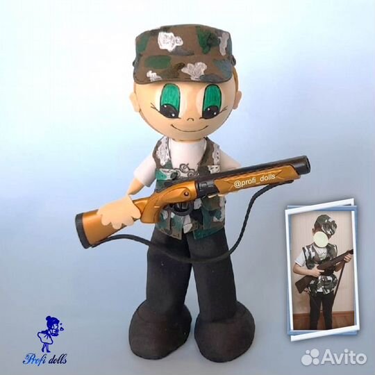 Интерьерная кукла по фото заказчика