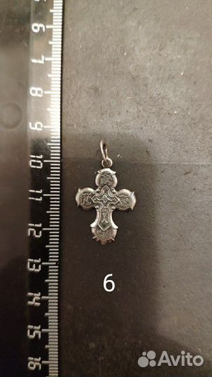 Крестики серебро
