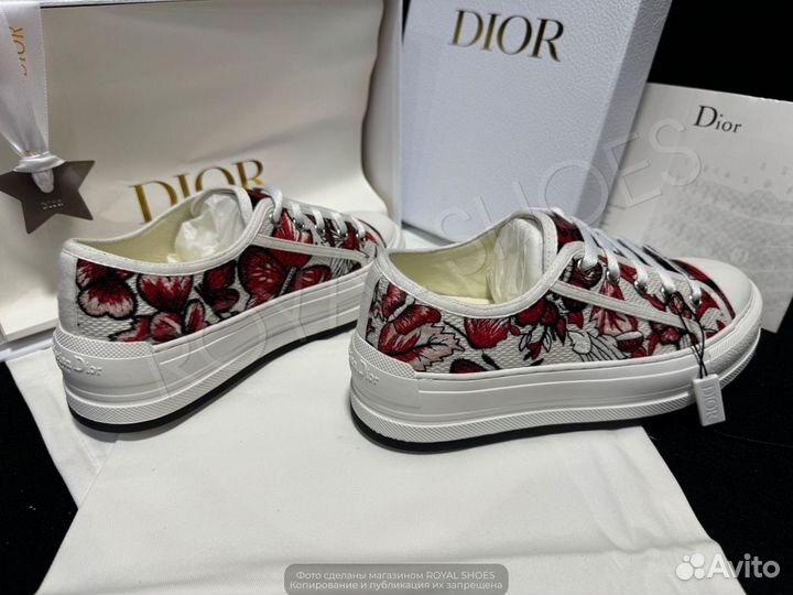 Кеды женские Christian Dior Walk'n' Dior platform