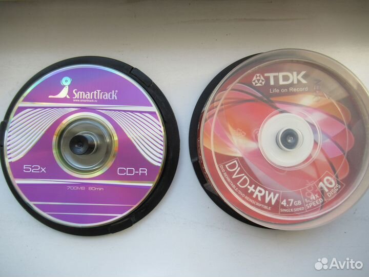 CD и DVD чистые