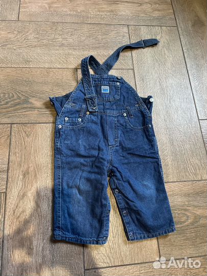 Джинсовый комбинезон