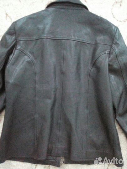 Куртка натуральная кожа классика