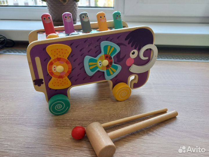 Развивающие деревянные игрушки