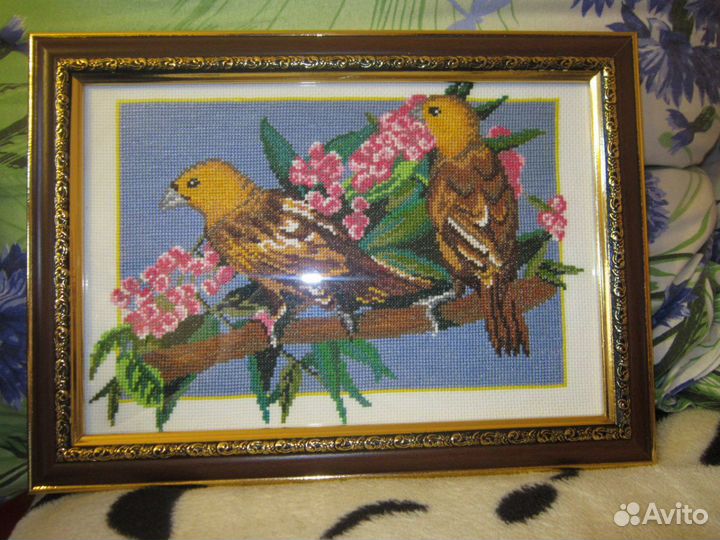 Картины вышитые крестиком